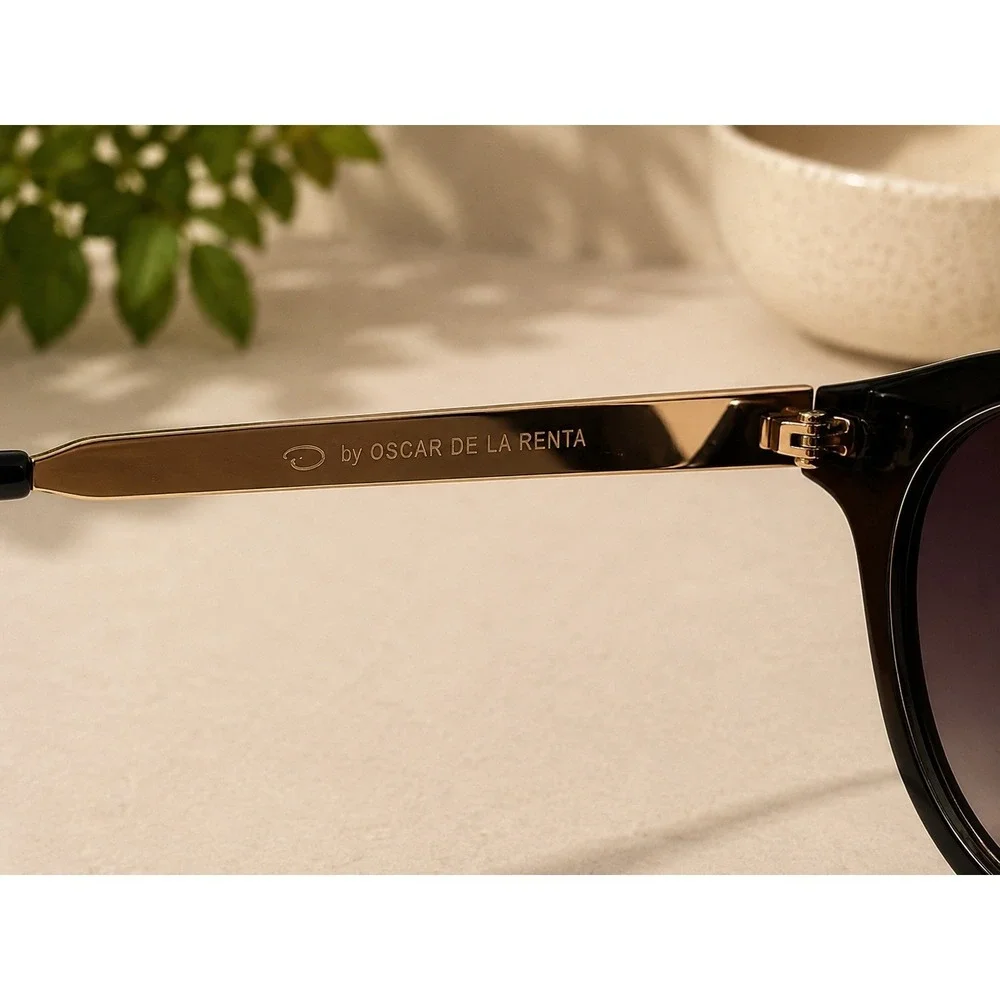 Oscar‎ by Oscar de la Renta Women's Designer Sunglasses Black Gradient